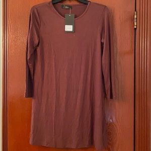 Long sleeve brown shirt